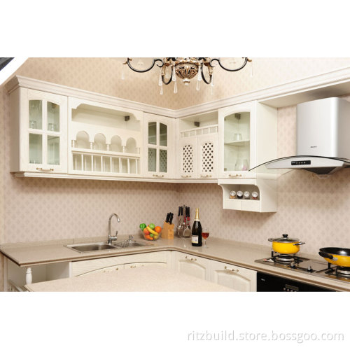 PVC Wooden Furniture House Kitchen Cabinet